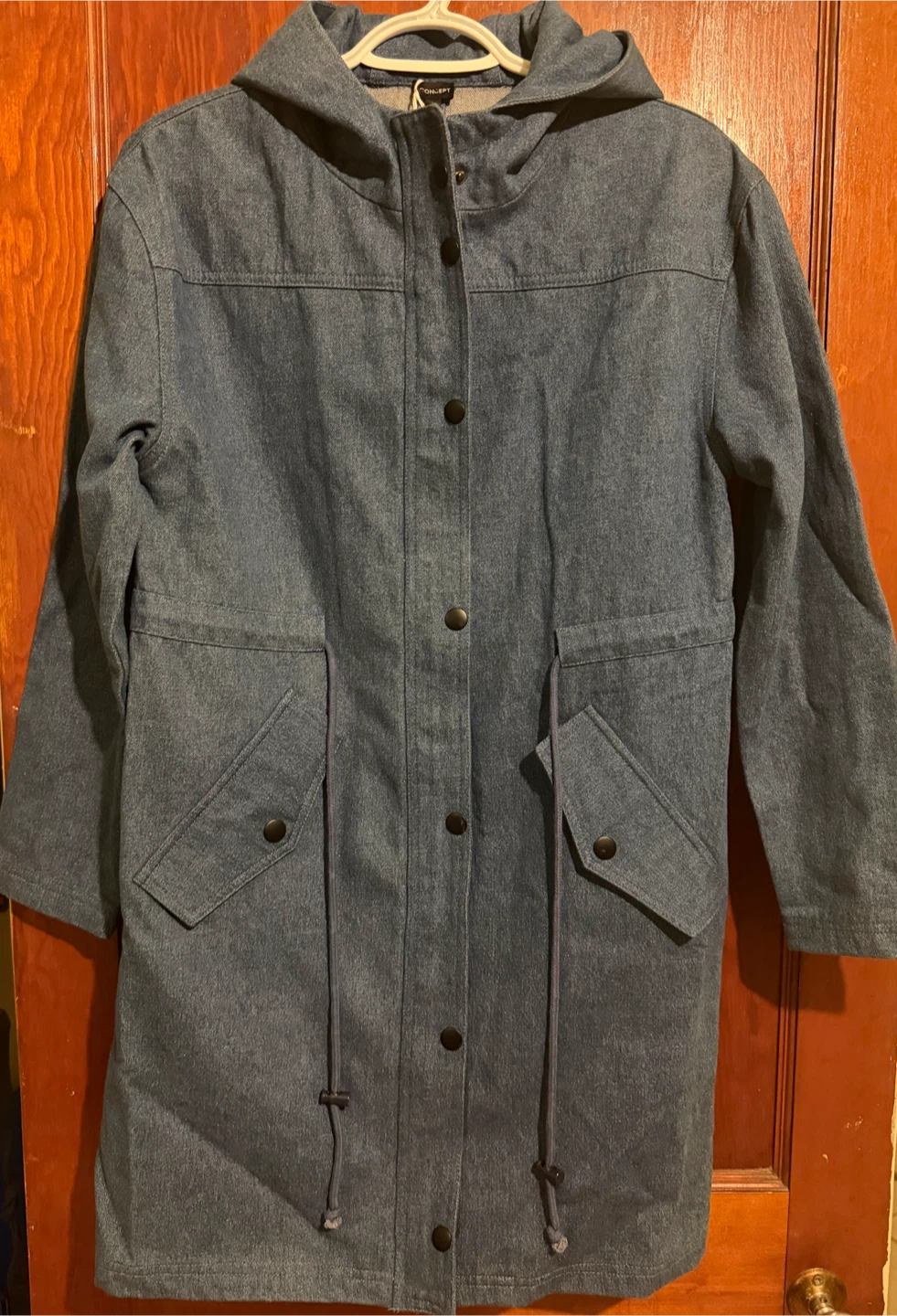 Long Denim Jacket - Size M - New