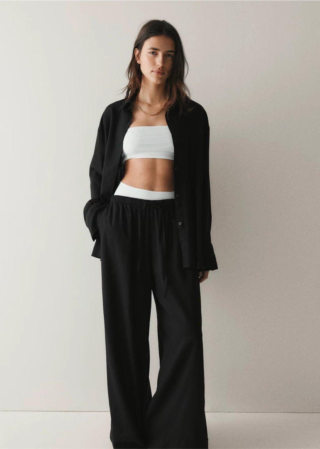 Linen shirt and pants