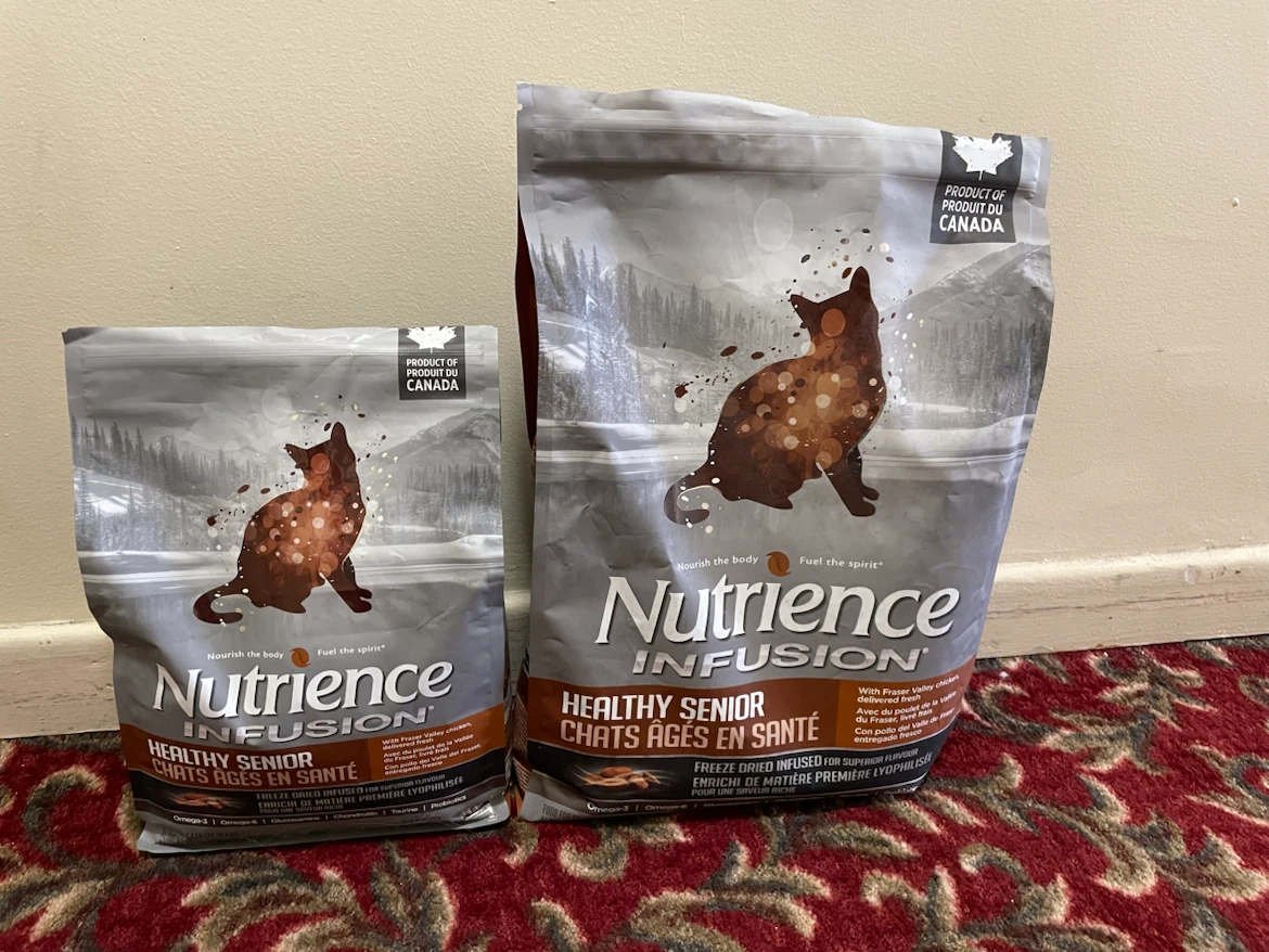 Senior Nutrience Cat Food 7.5lbs