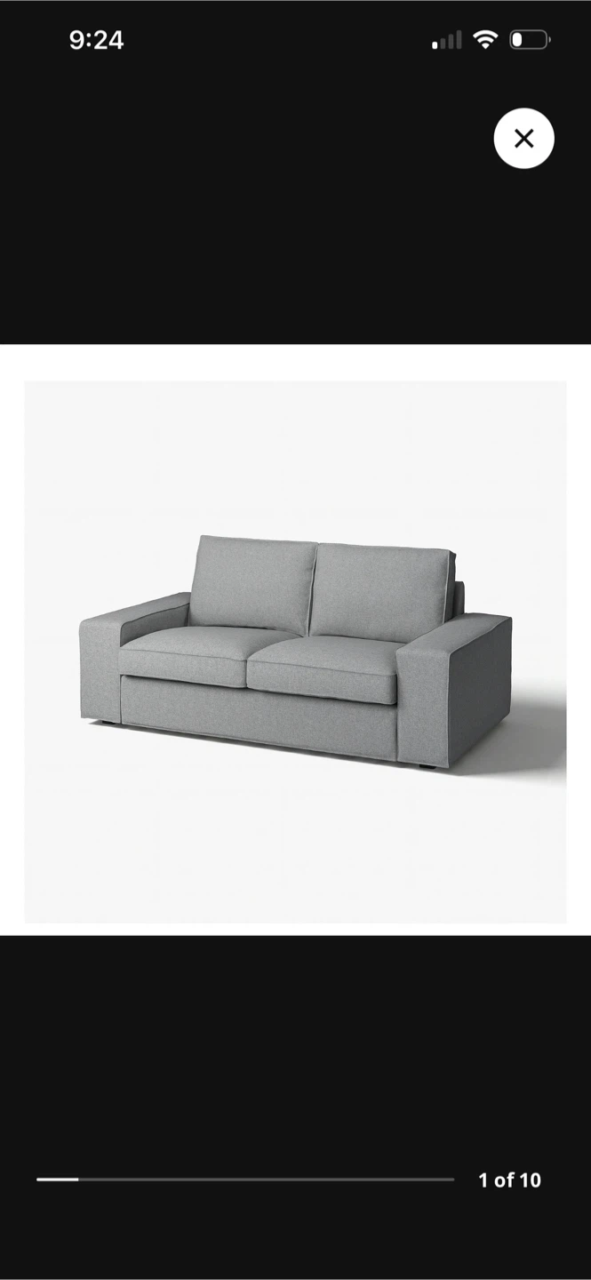 Ikea kivik love seat - photo 2