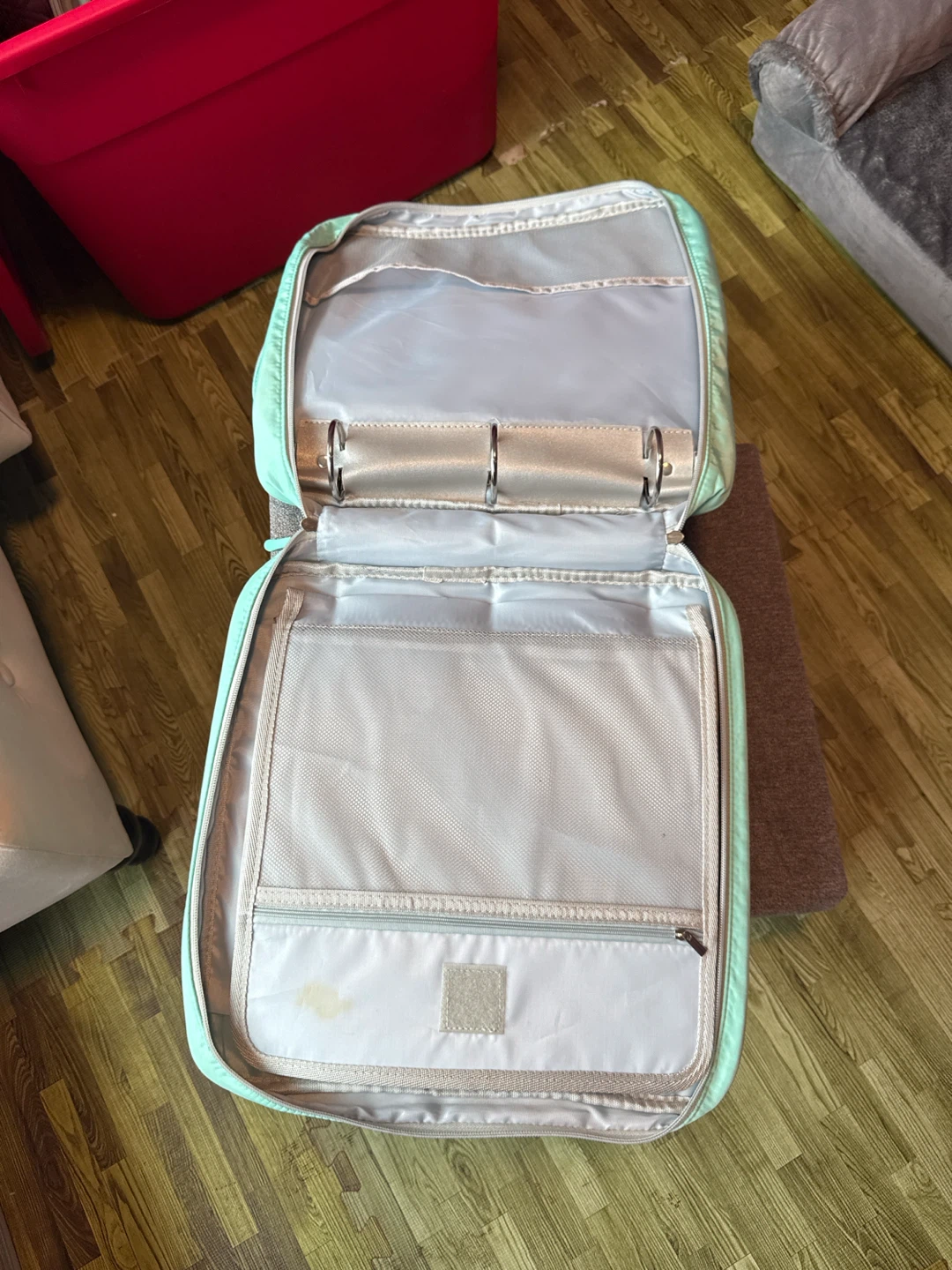 Mint Green Binder