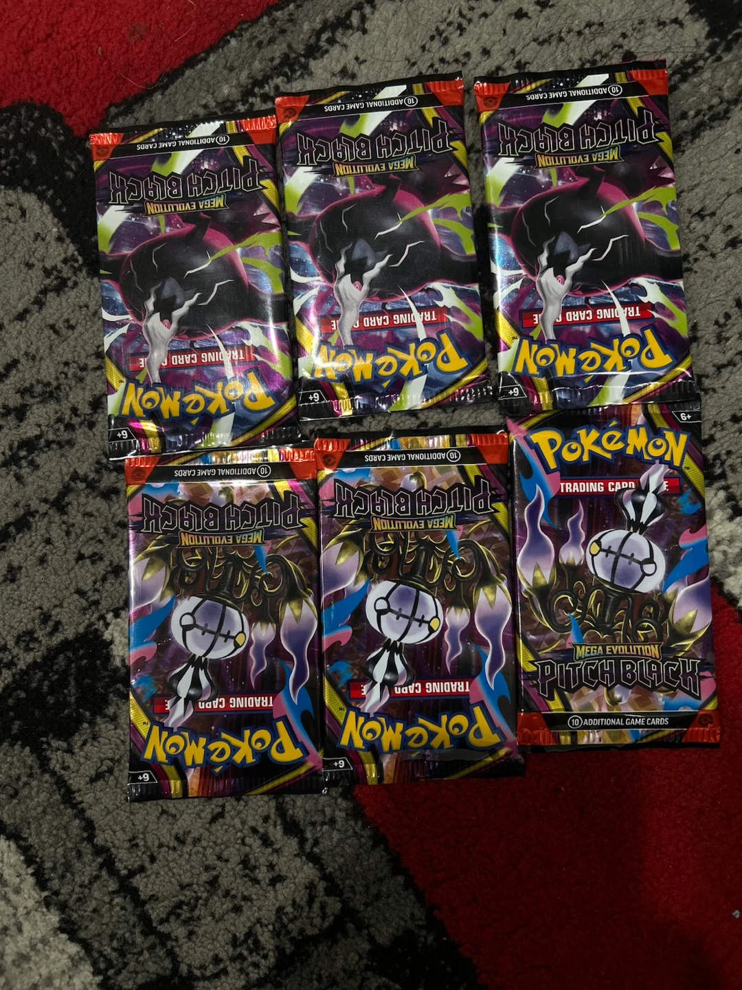 Pokemon Trading Card Packs - Mega Evolution Pitch Black - photo 2