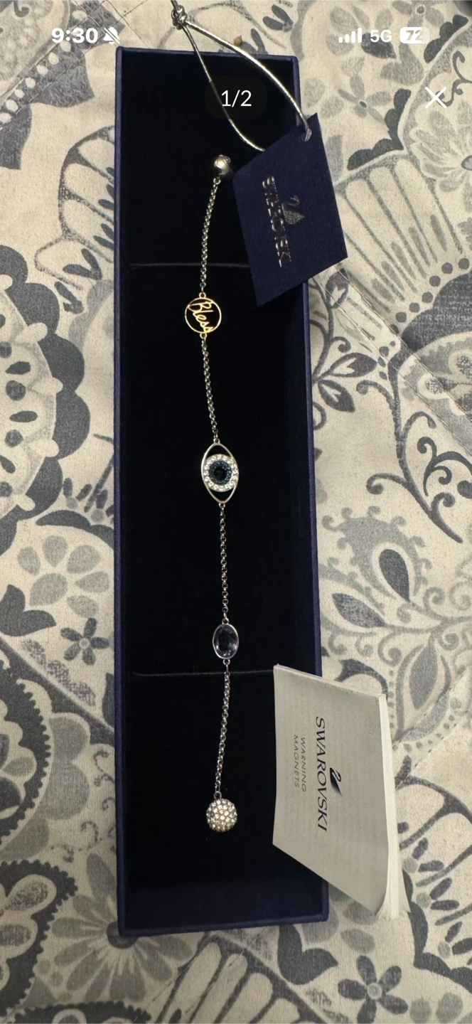 Swarovski Evil Eye Chain Bracelet - photo 2