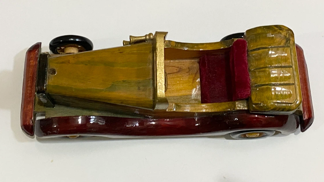 Handcrafted Wooden Toy Car - photo 3