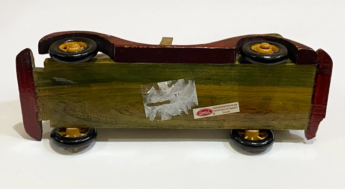 Handcrafted Wooden Toy Car - photo 5
