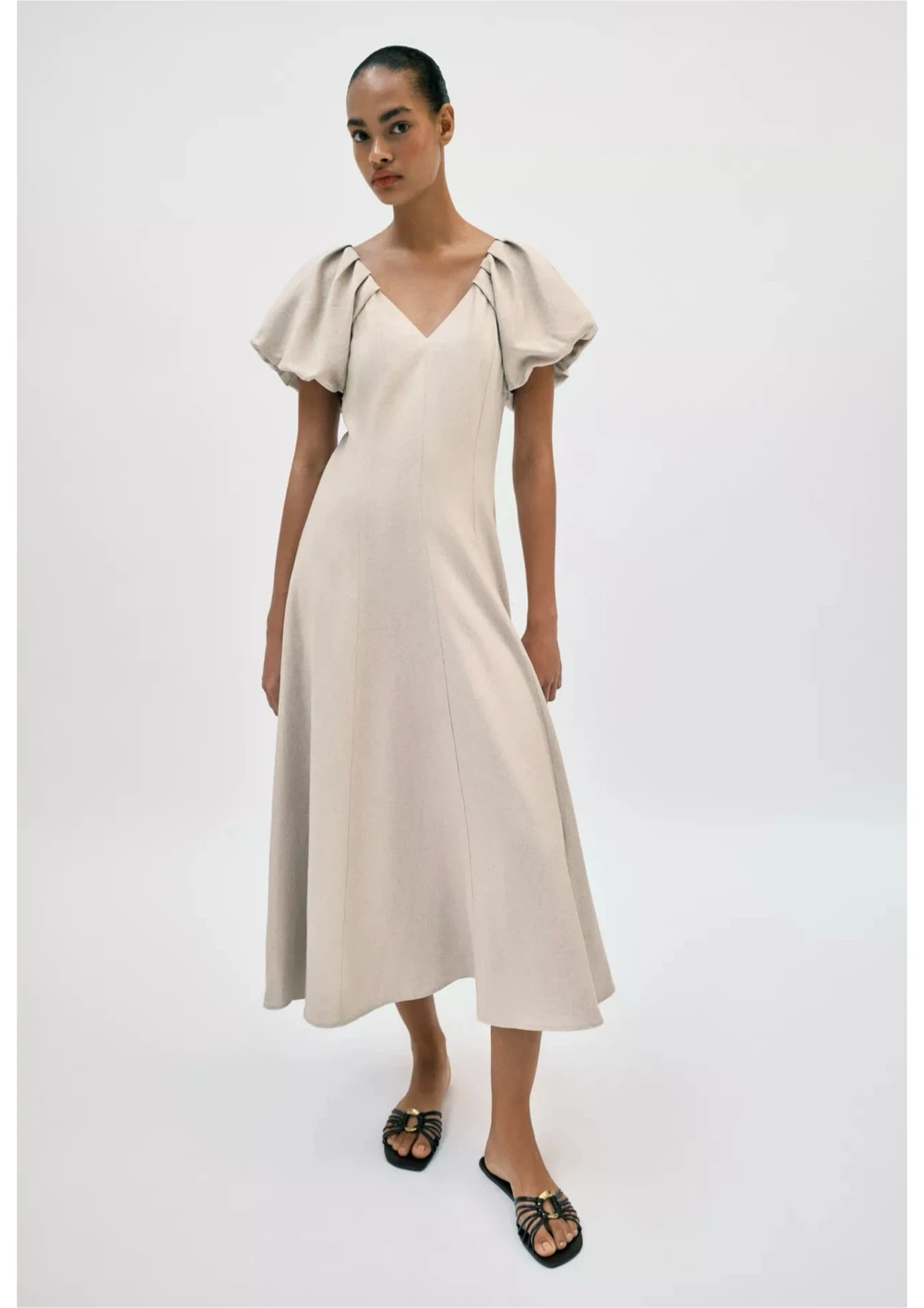Linen dress - photo 3
