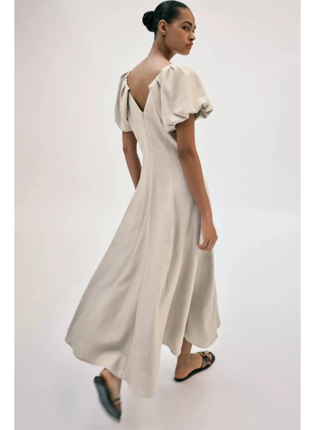 Linen dress - photo 4
