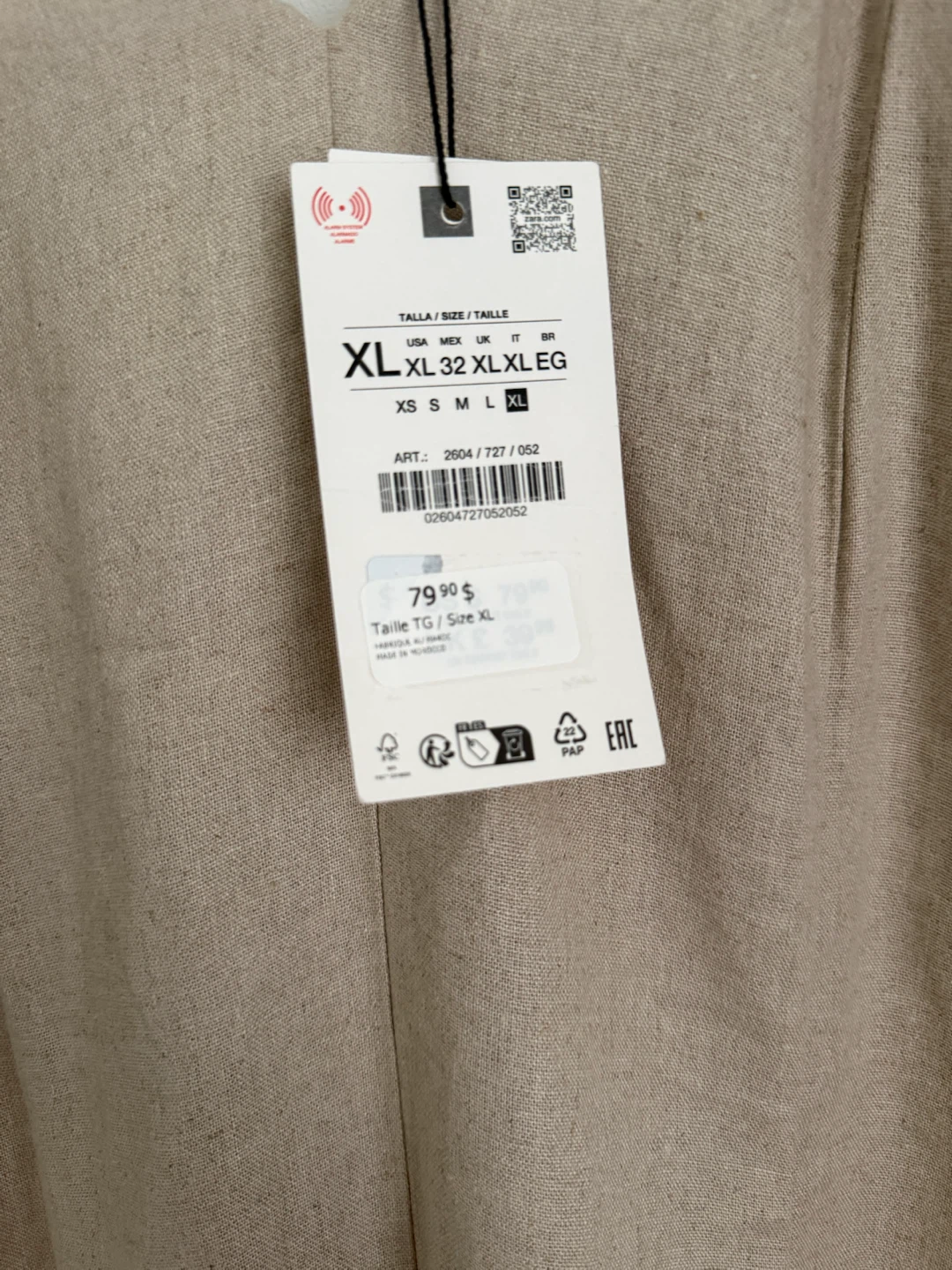 Linen dress - photo 5