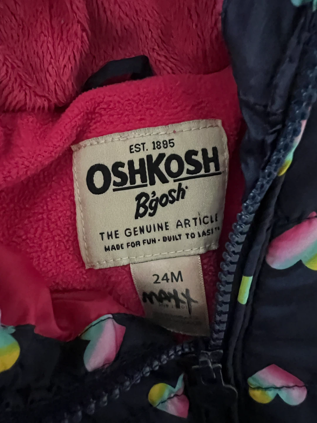 Oshkosh snow pants and jacket - photo 2