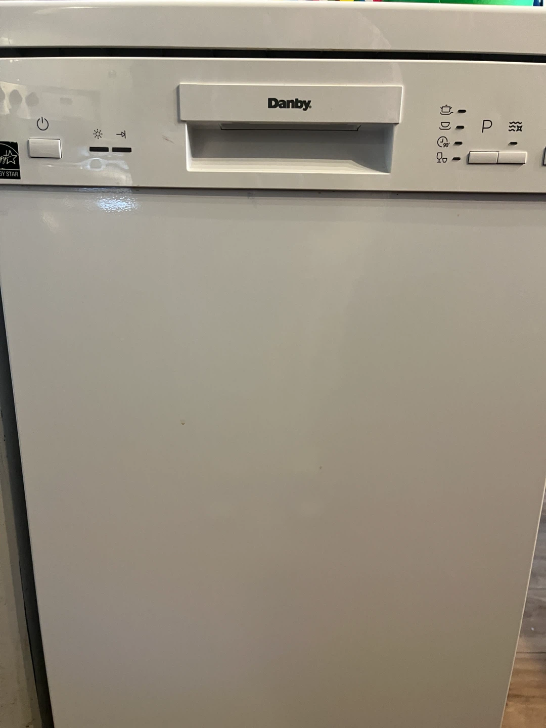 Danby 18" Wide Portable Dishwasher in White