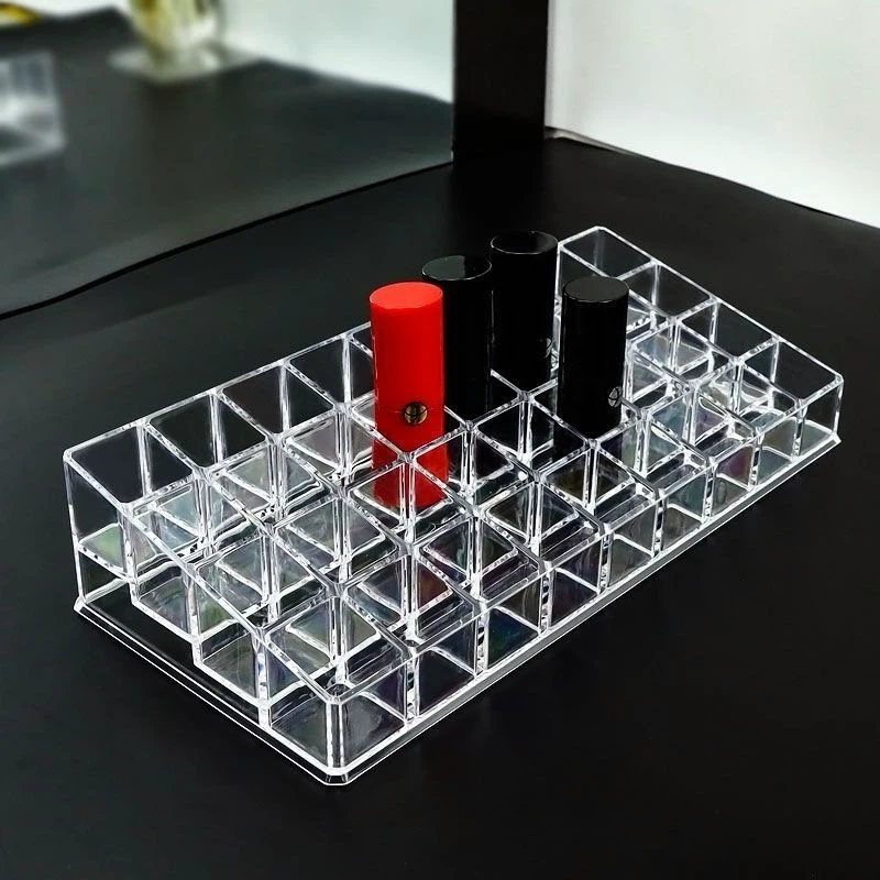 36 Slot Clear Acrylic Makeup Organizer