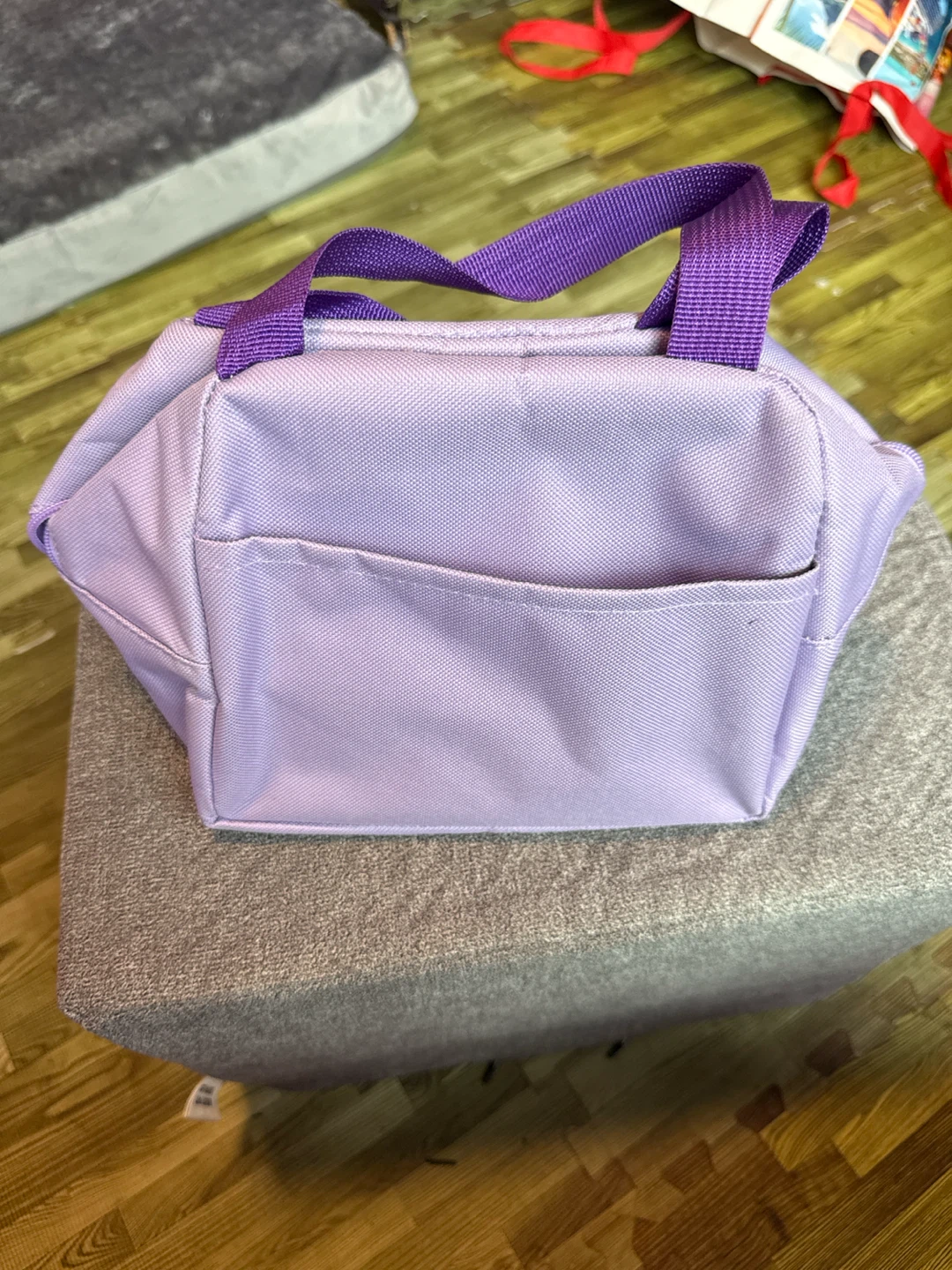 Purple Insulated Lunch Bag