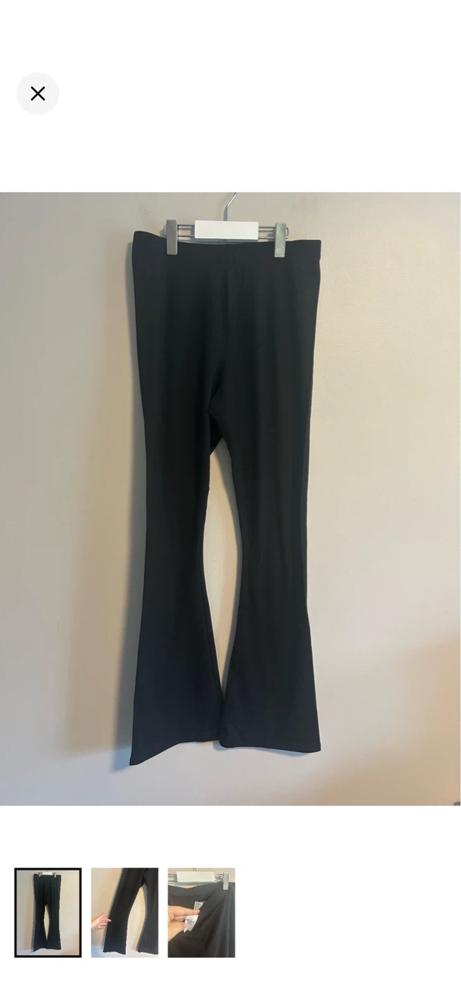Old Navy Black Flare Leggings Size M