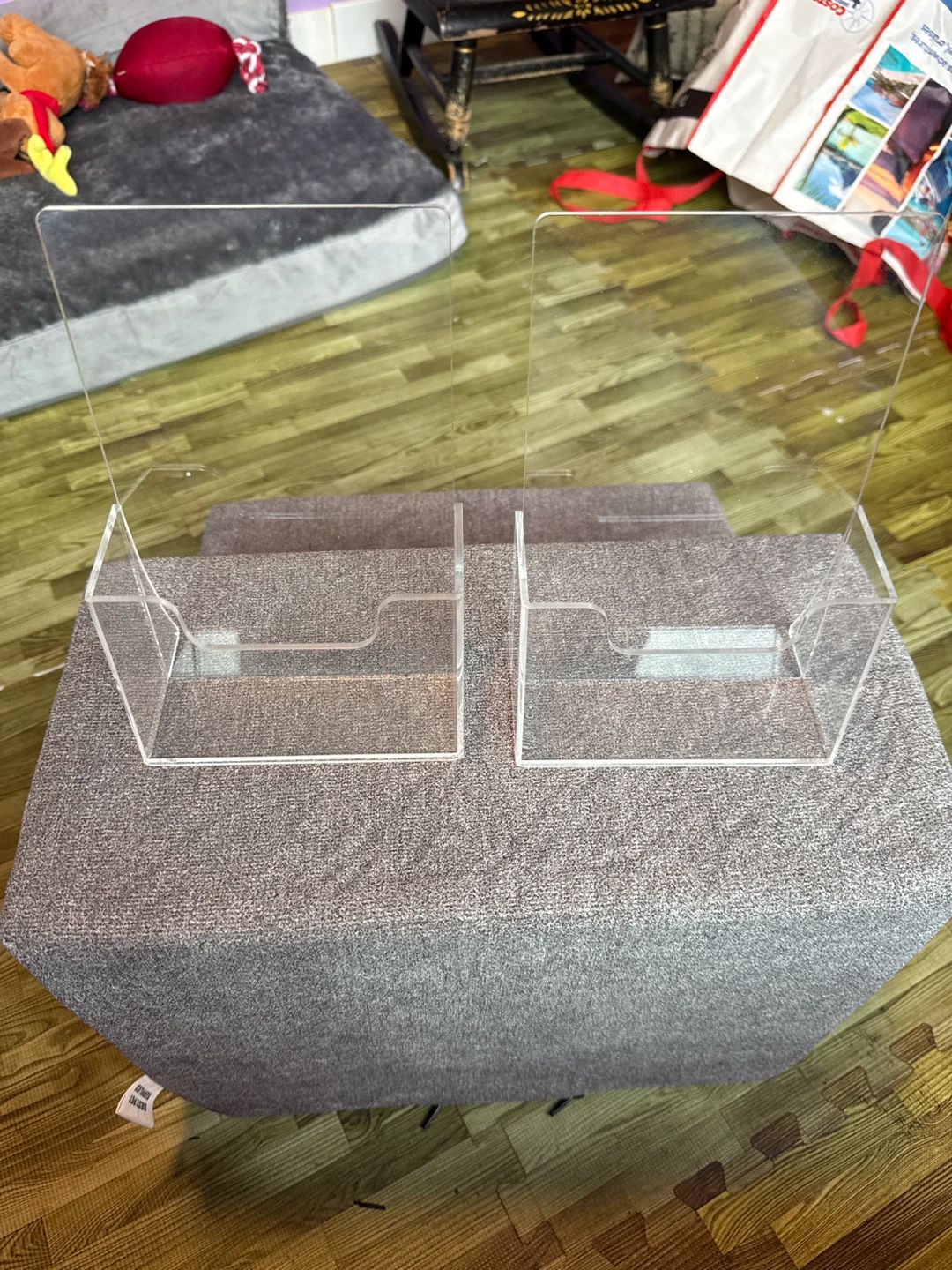 Clear Acrylic pamphlet holders