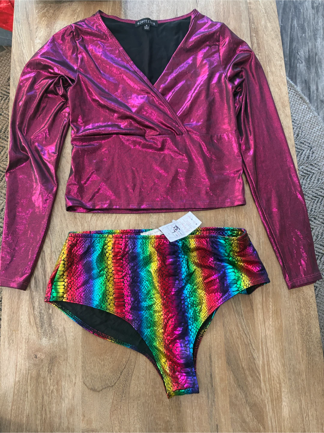 Rainbow Metallic 3-Piece Set