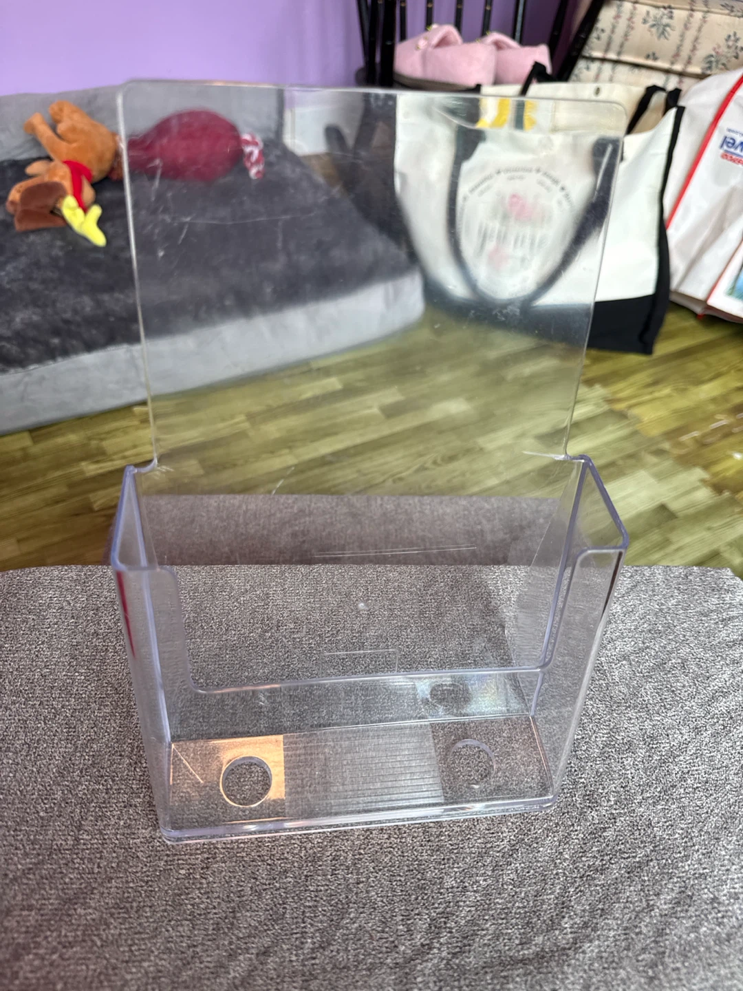 Clear Plastic Brochure Holder Stand