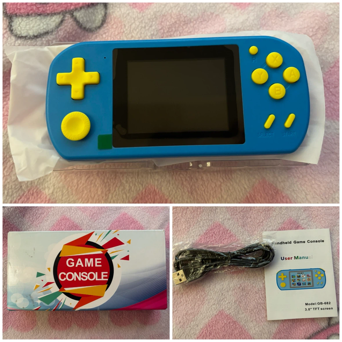 Handheld Game Console With 218 Games - *Blue*
