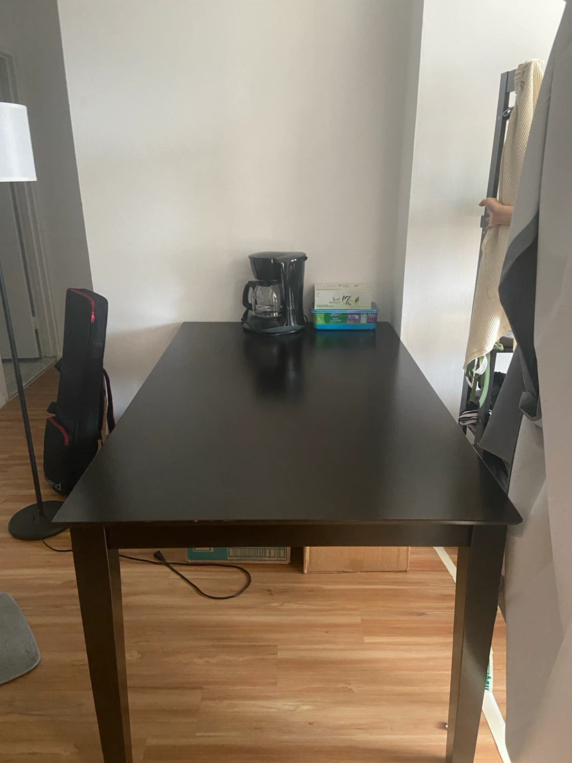 Dark Brown Dining Table