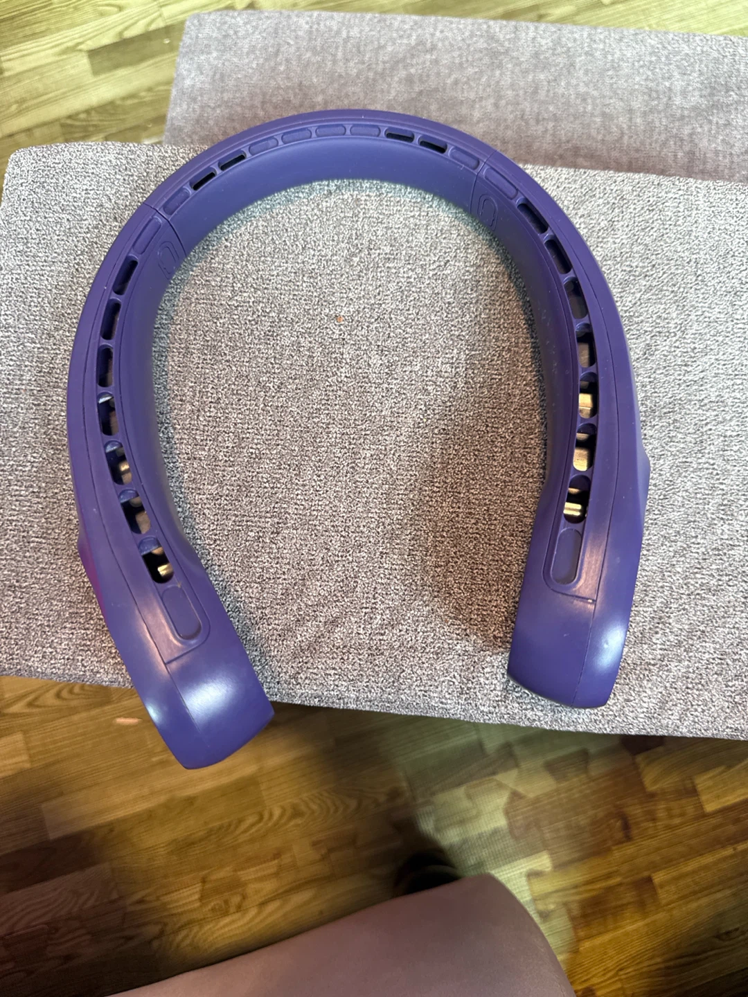 Purple Wearable Neck Fan - photo 2