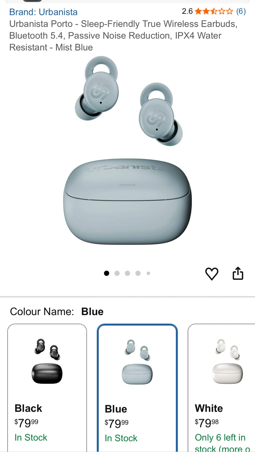 Urbanista Porto Sleep-Friendly True Wireless Earbuds - photo 3