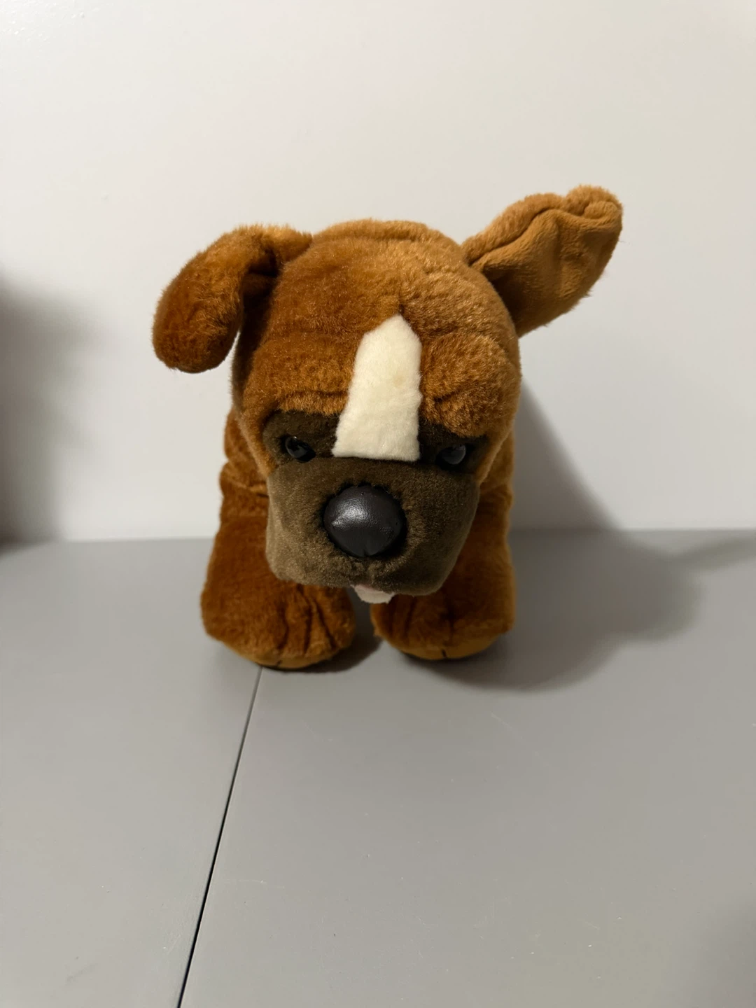 Build-A-Bear Workshop 15" Brown Boxer Dog Puppy Plush Retired