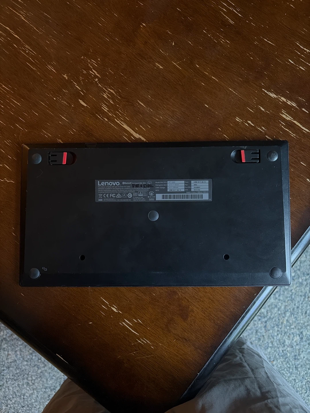 Bluetooth thinkpad keyboard - photo 2