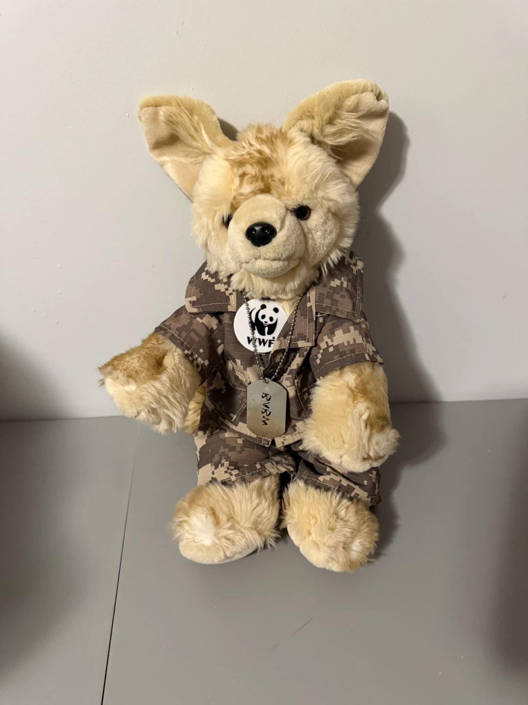 Build A Bear WWF Plush Toy in Camo Outfit 2011