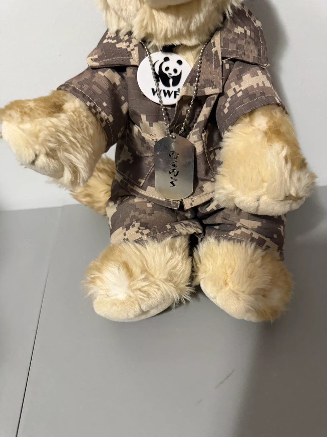 Build A Bear WWF Plush Toy in Camo Outfit 2011 - photo 4