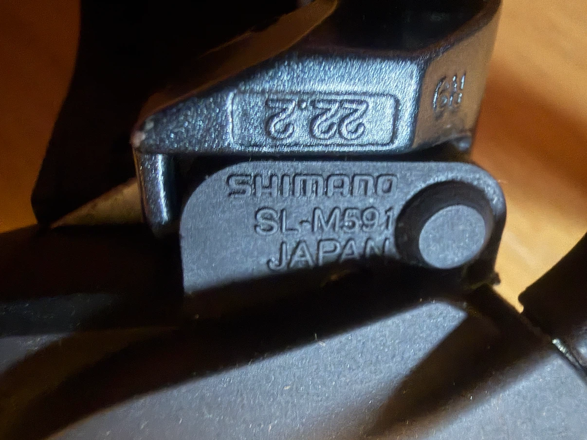 Shimano SL-M591 shifter Right Hand 10 speed - photo 2