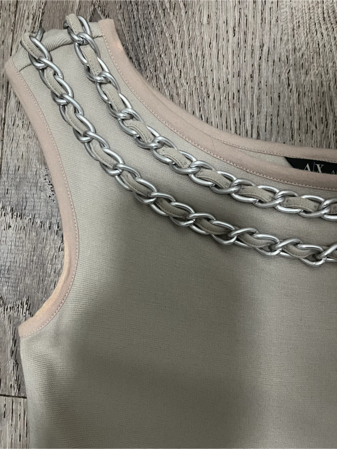 Armani Exchange Chain Neck Dress XS/TP