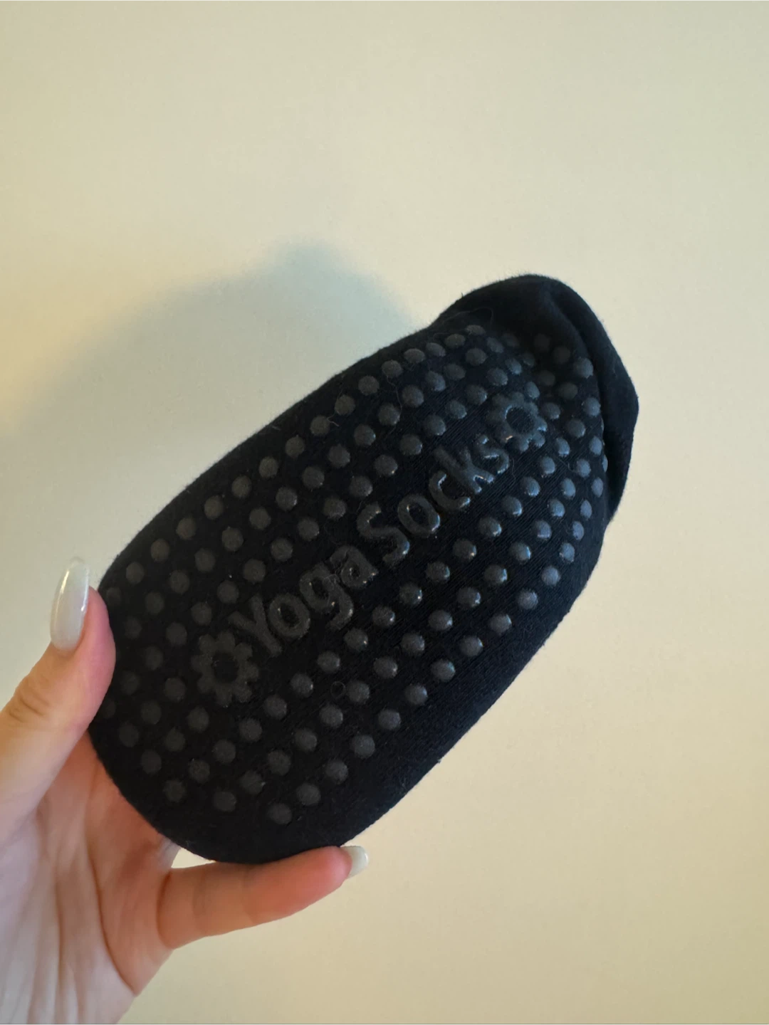YogaSocks Non Slip Grip Socks Black