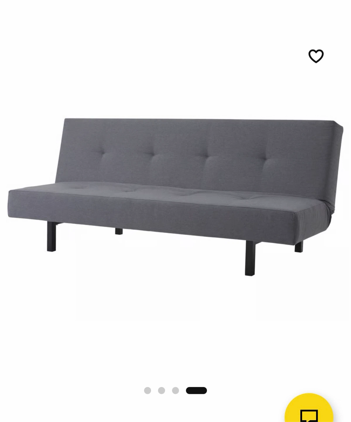 IKEA BALKARP Sleeper Sofa, Vissle Gray - photo 3