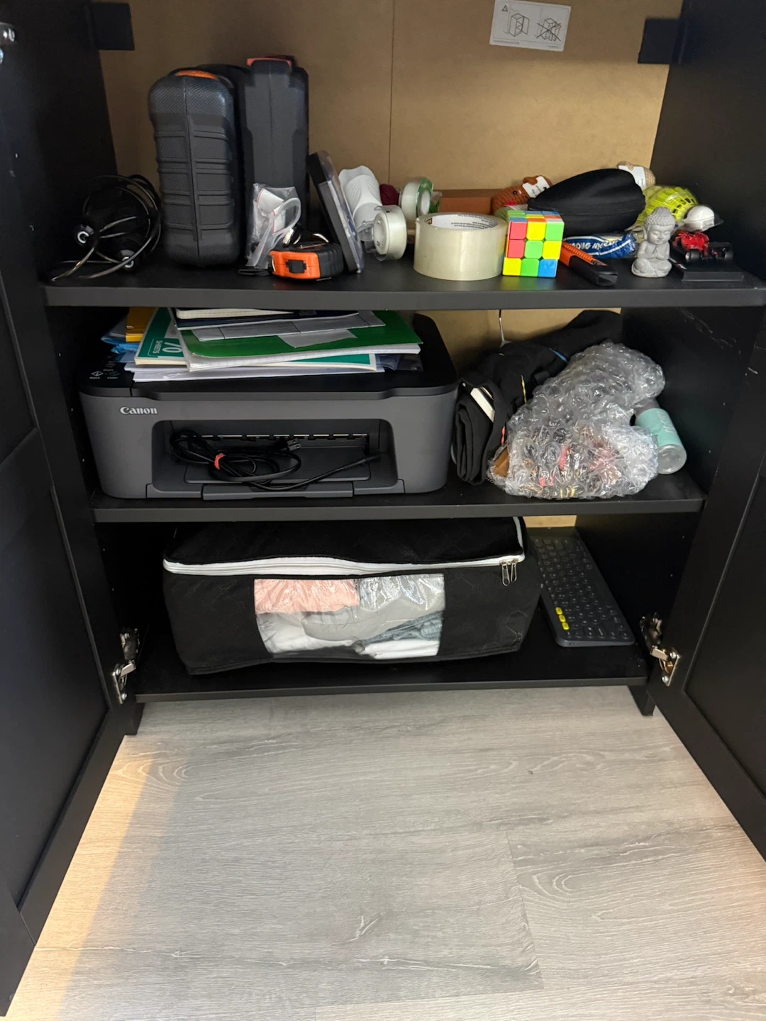 Ikea Storage Cabinet with Double Doors - photo 2