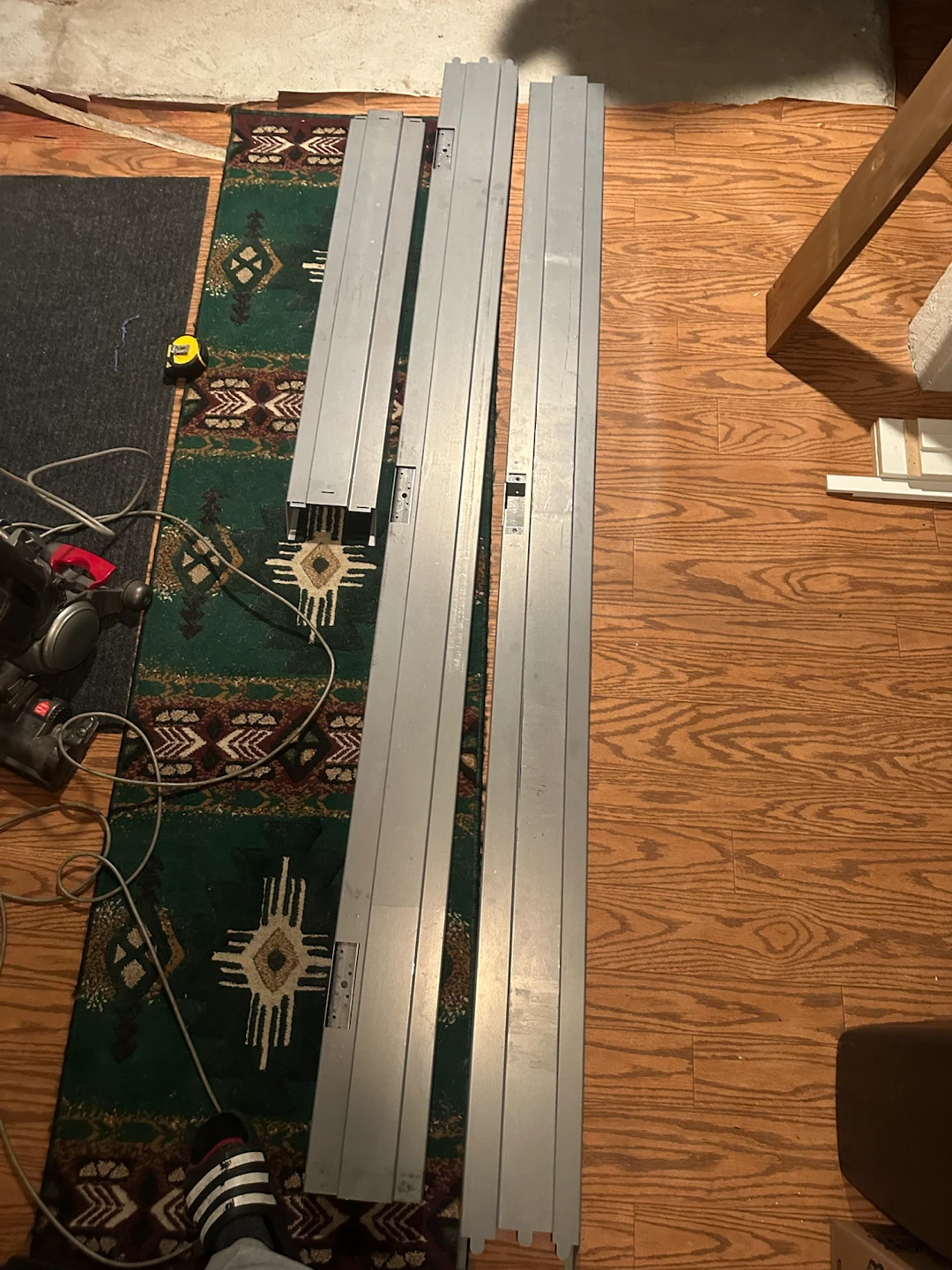 Steel door frame
