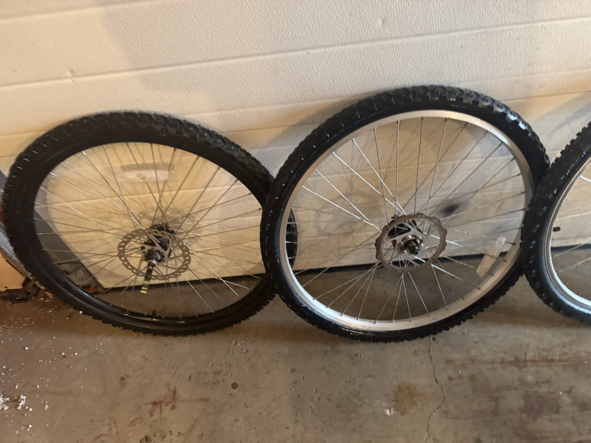 26 inch Mountain Bike Wheels and Tires - photo 2