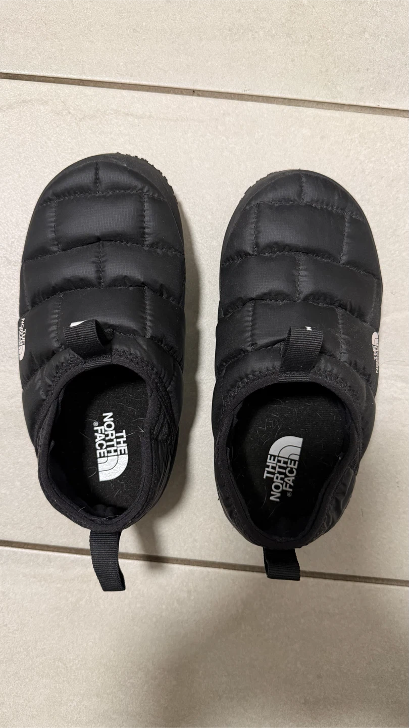 The North Face Black Padded Slippers