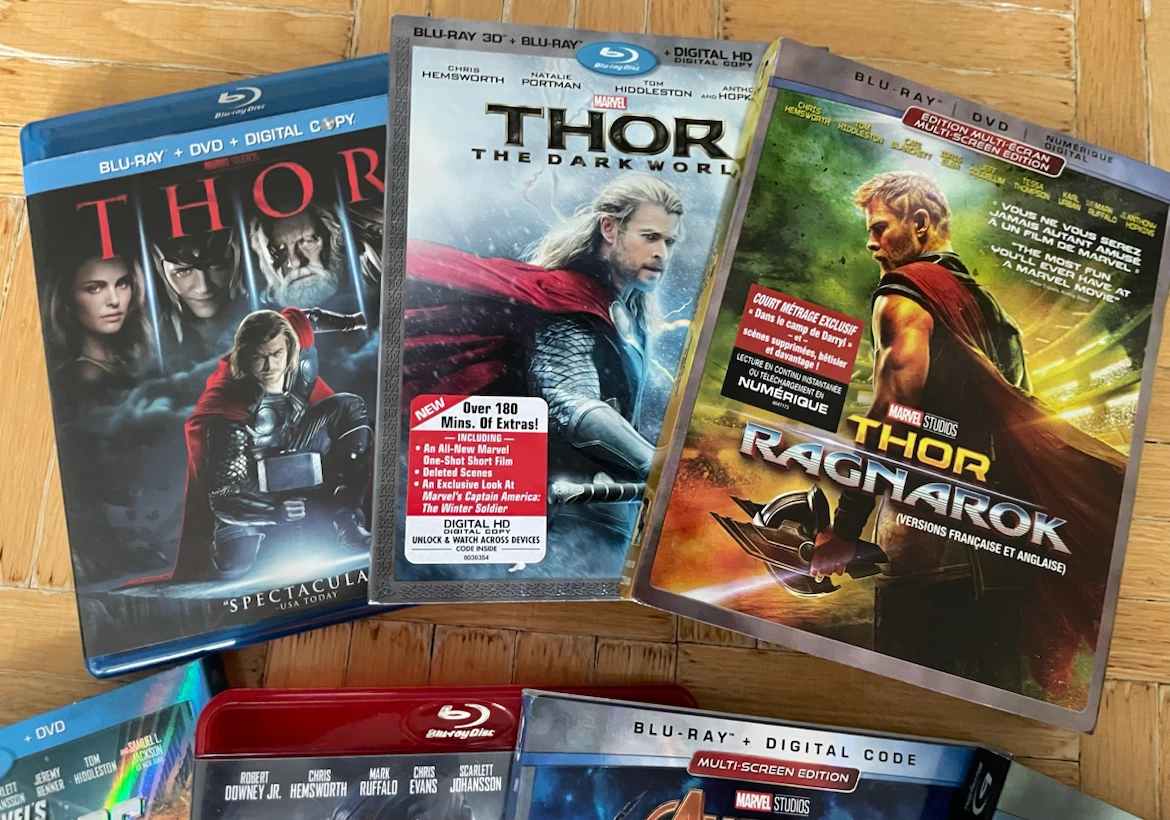 Lot of 7 Marvel Superheroes Blu Ray Films - photo 3