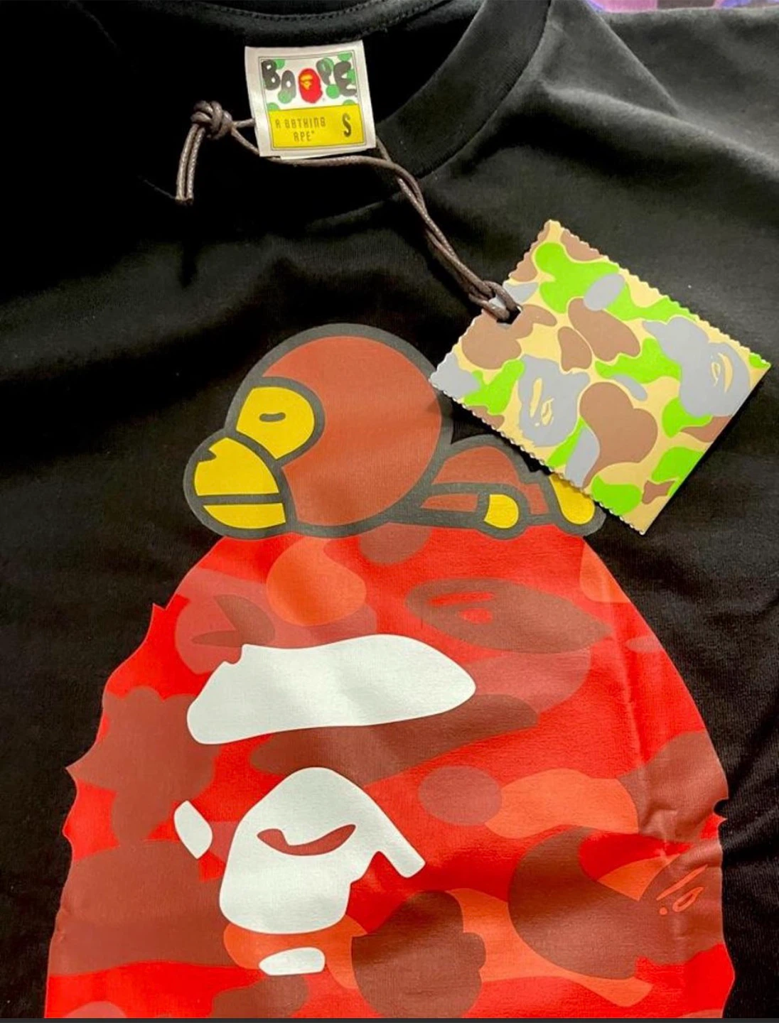 BAPE A Bathing Ape Graphic T-Shirt