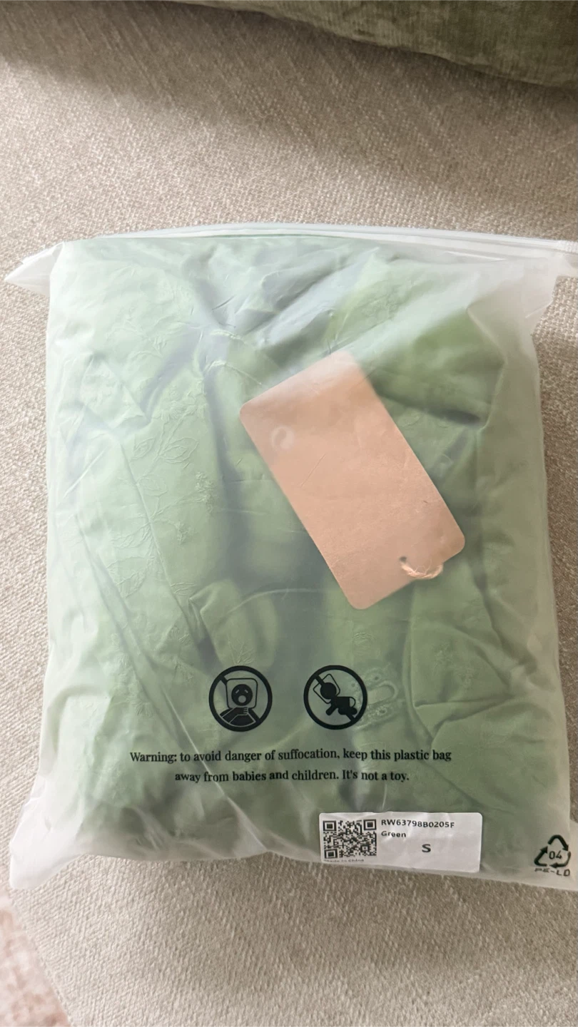 Green Linen Square Neck Midi Dress - photo 3