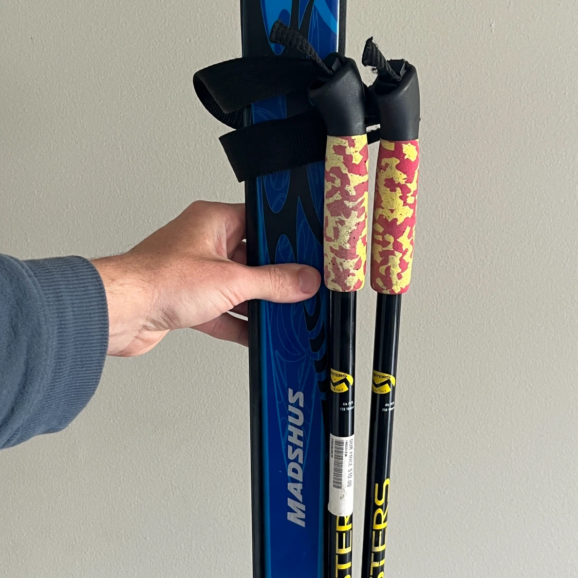 XC 185cm Skis with Poles - photo 2