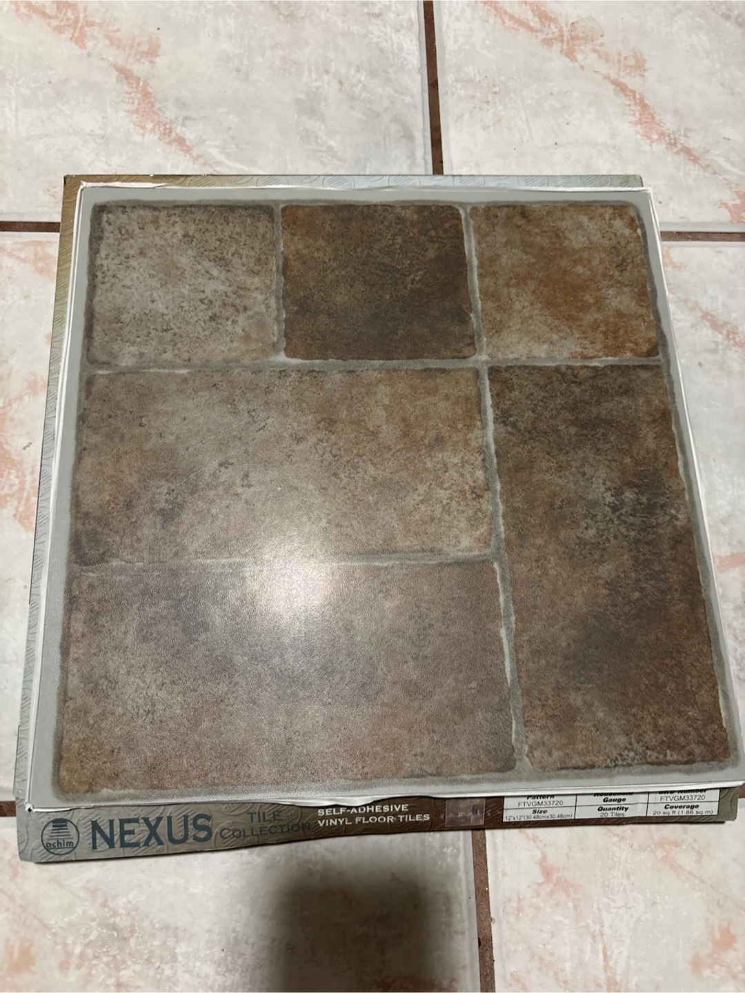 Nexus Self-Adhesive Vinyl Floor Tiles