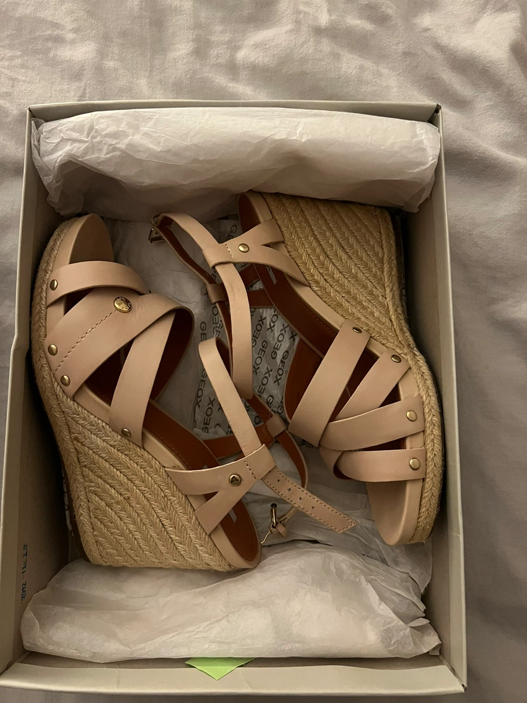 Geox Espadrille Wedge Sandals