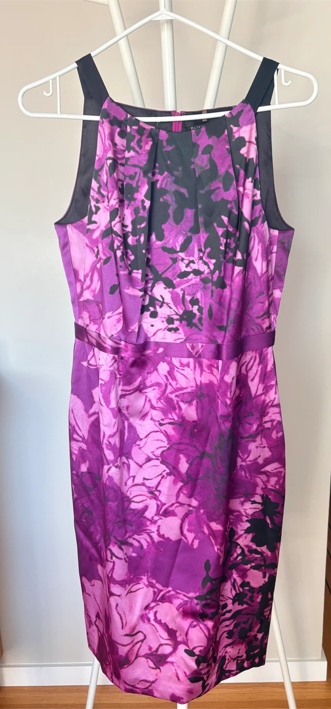 Elie Tahari Floral Print Dress - US 6