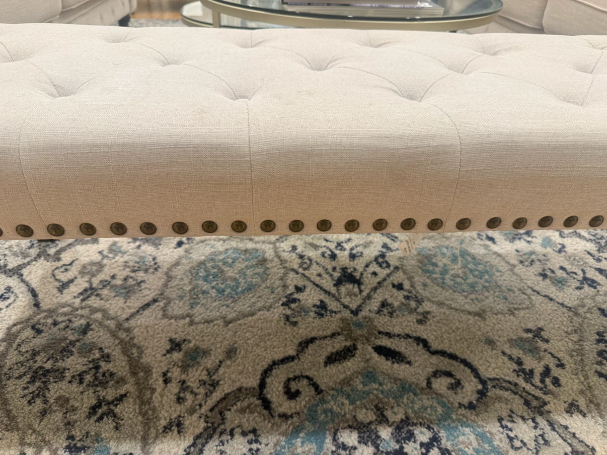Stylish upholstered bench - photo 3
