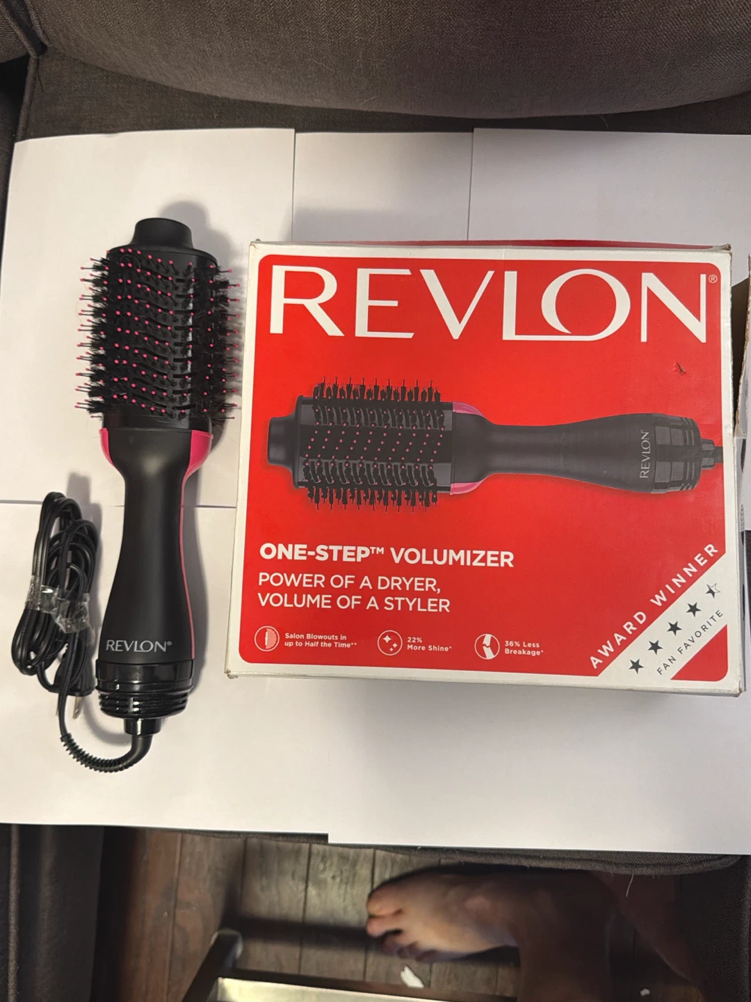 Revlon One-Step Volumizer Hair Dryer & Hot Air Brush - photo 2