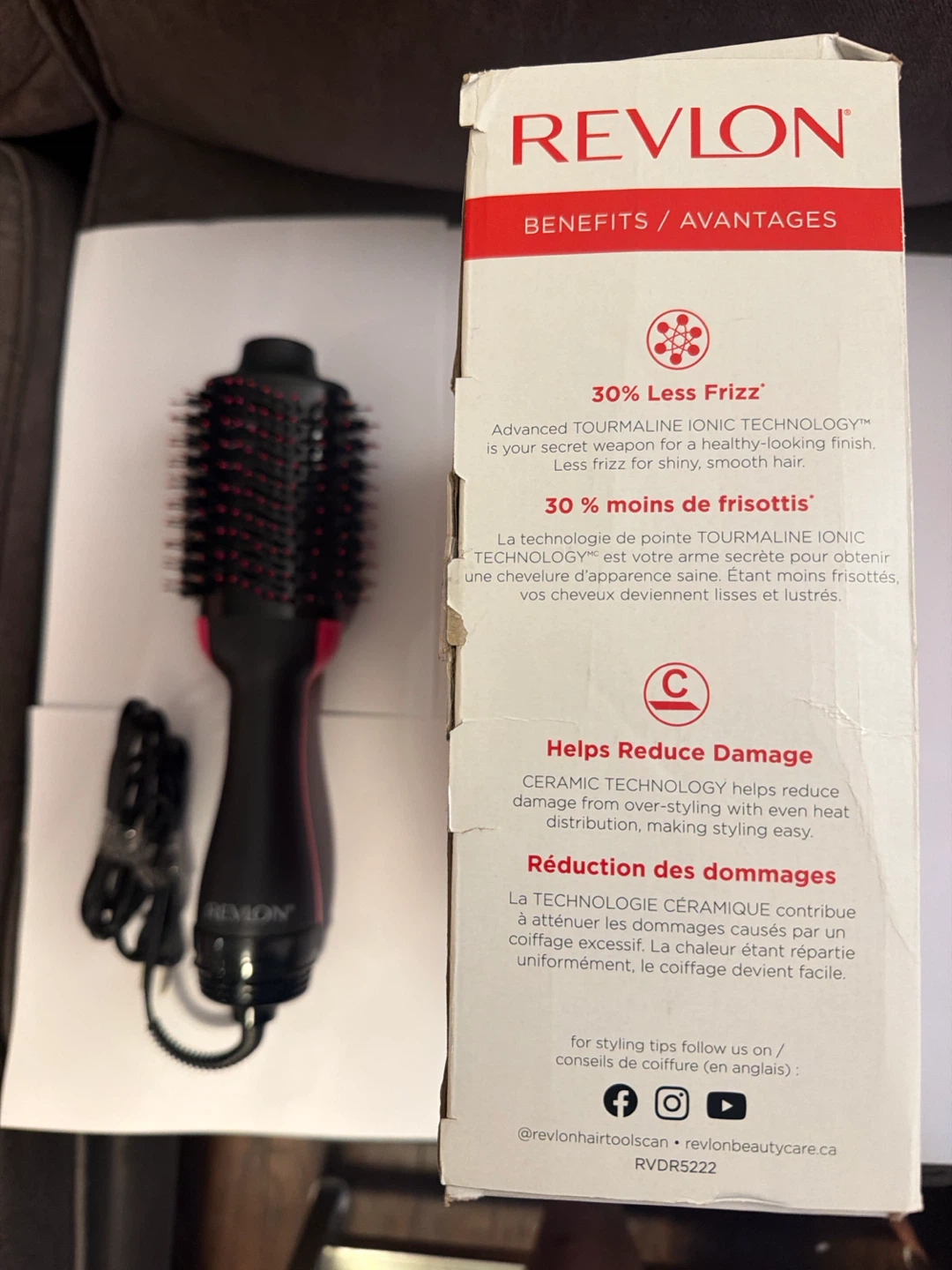 Revlon One-Step Volumizer Hair Dryer & Hot Air Brush - photo 3
