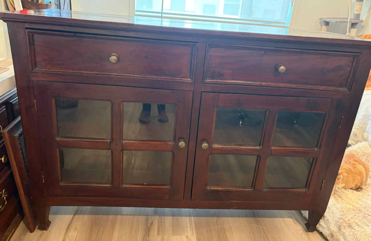 Oak buffet