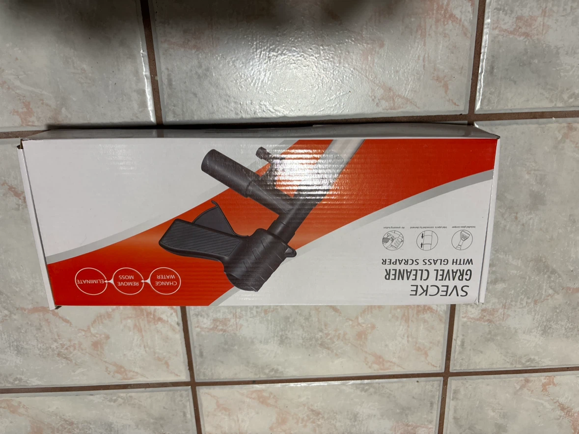 Svecke Gravel Cleaner with Glass Scraper