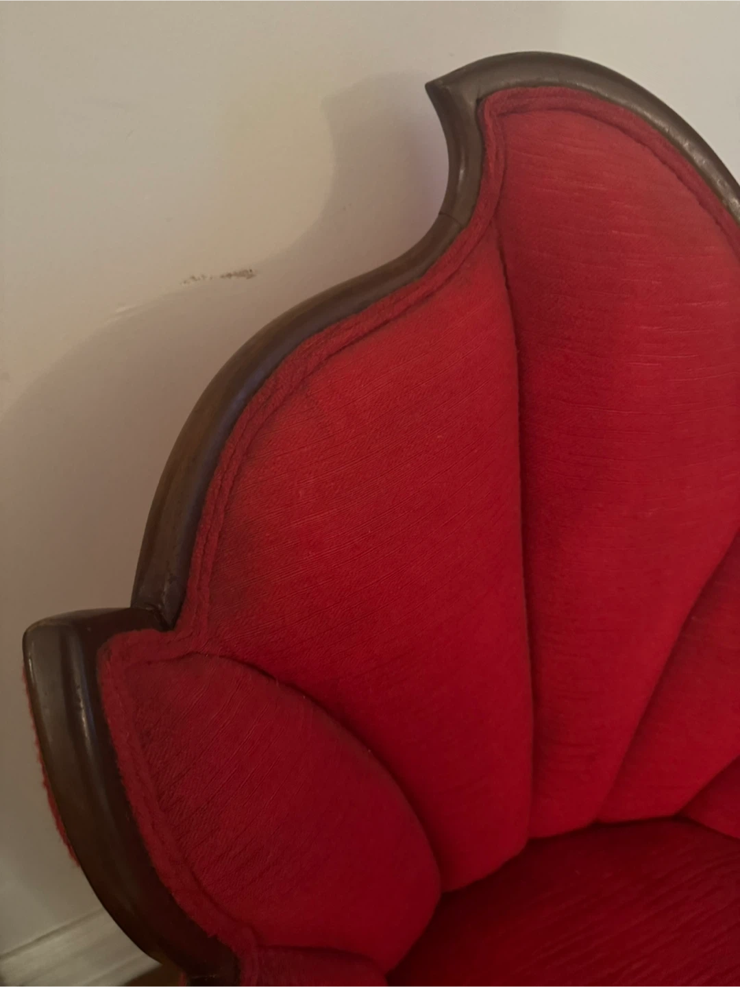 Red Accent Chair - photo 3