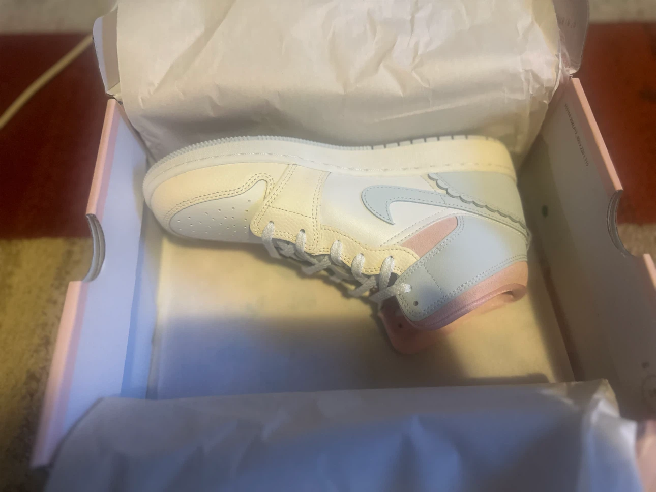 Air Jordan 1 Mid SE (GS) Sneakers - photo 3